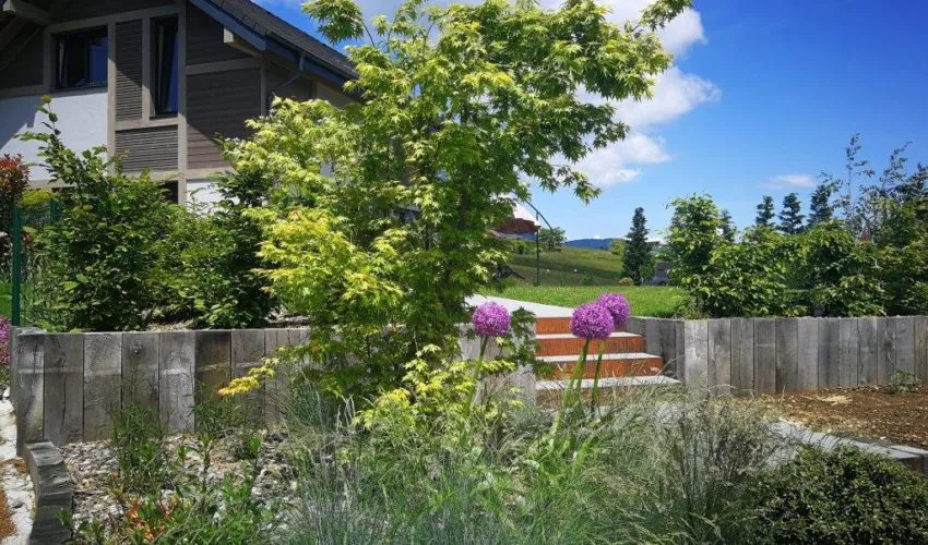 Image for Conception et aménagement d’un jardin paysager près d’Annecy, en Haute-Savoie