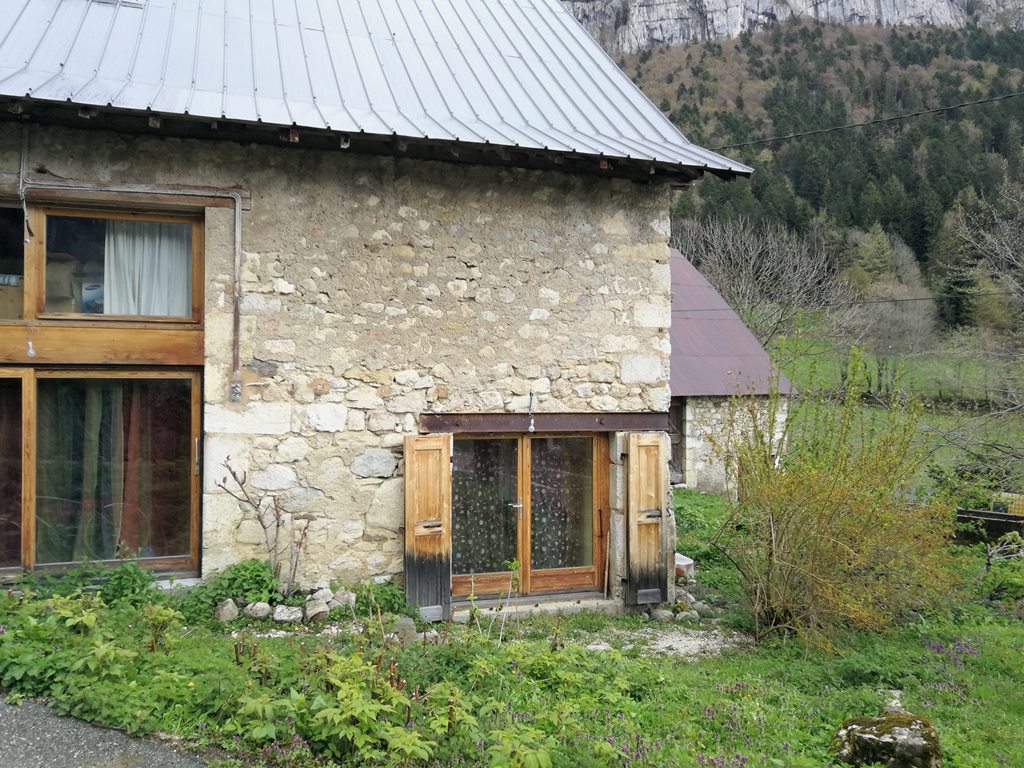 Création Jardin Paysager En Savoie Avant